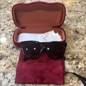 Gucci Dark Brown Sunglasses
